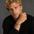David Andersen Jewelry David Andersen Norway Sterling Viking Saga Series Bi-Pass Bangle Circa 1960&