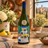Cheeky Parisian Wine Bottle Decor