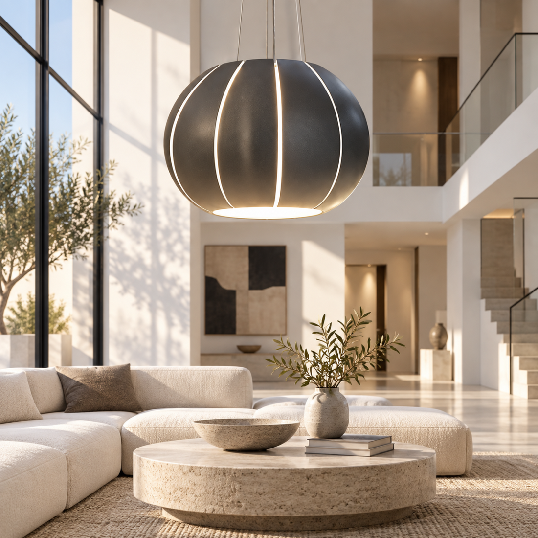Vibia Barcelona Spain Citrus XL Sculptural Pendant Light