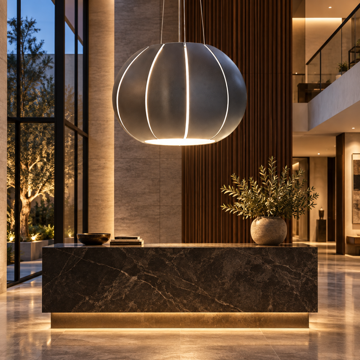 Vibia Barcelona Spain Citrus XL Sculptural Pendant Light