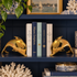 Dolbi Cashier Bookends Superb Dolbi Cashier Solid Brass Modernist Dolphin Porpoise Bookends C. 1986