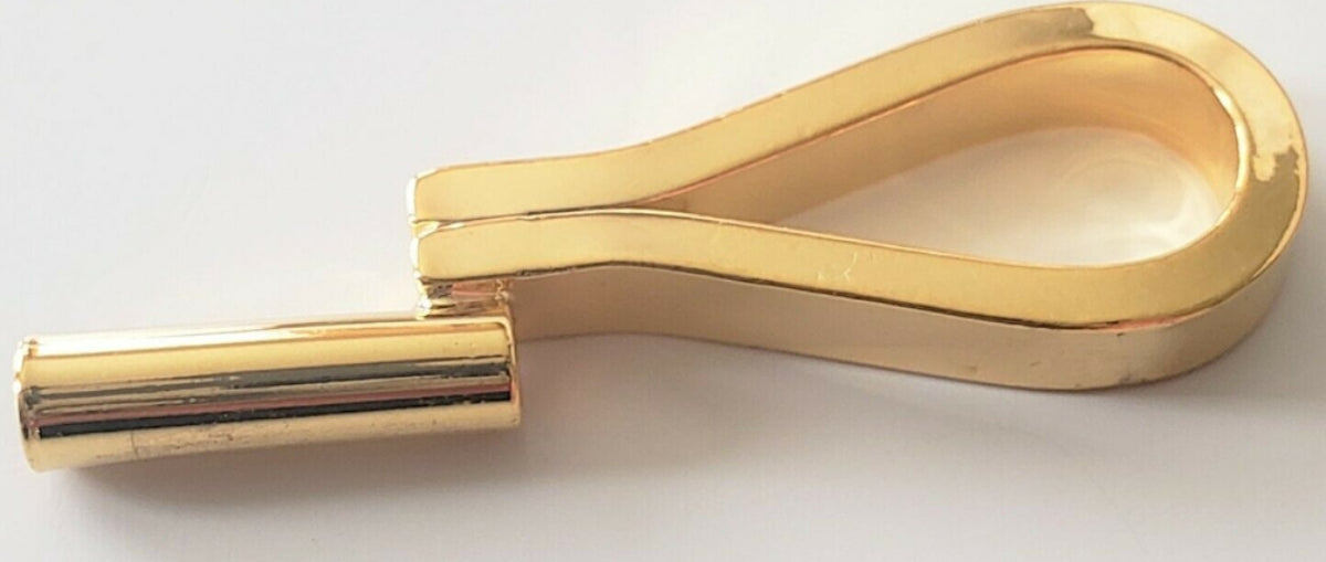 Flora Danica Jewelry Flora Danica Denmark 24K Gold Sterling Leaf Brooch Pin Pendant Circa 1950s
