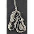 Vintage OOAK Designer Eneko Spain Sterling Abstract Modernist Pendant Necklace