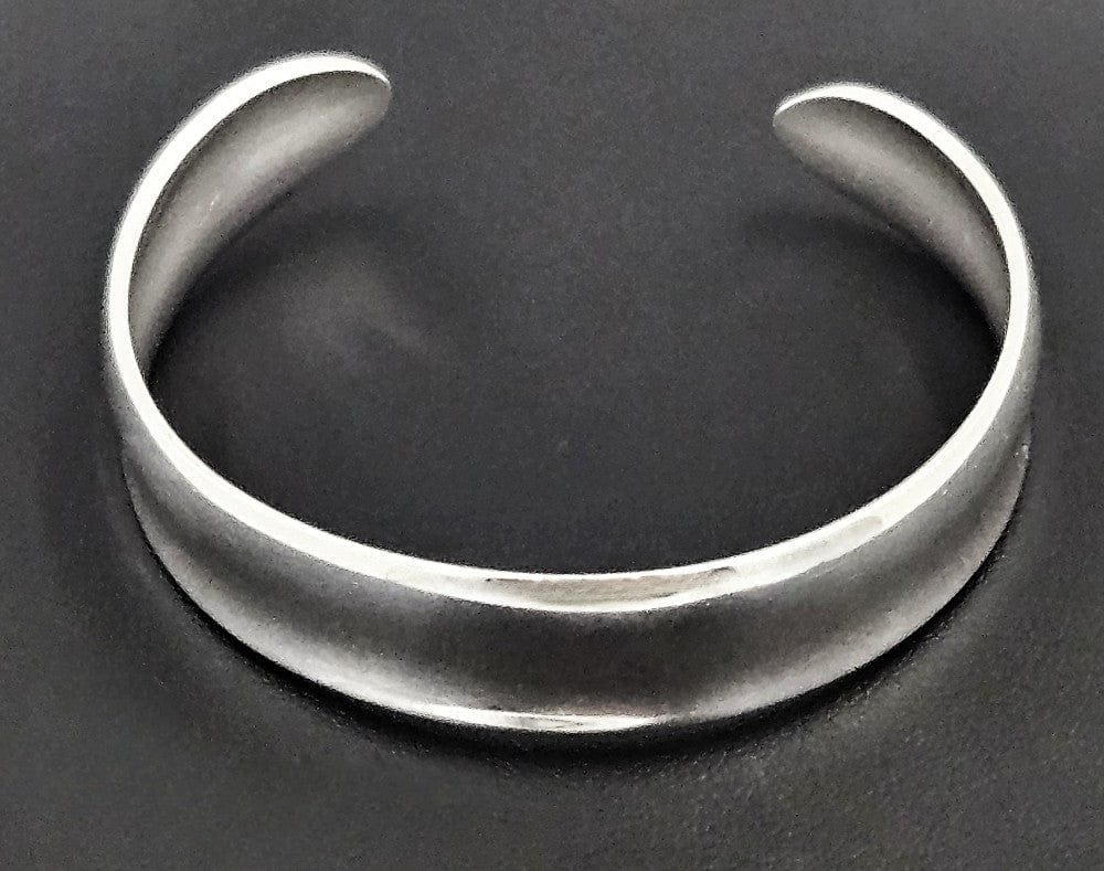 A Fausing Denmark Jewelry Denmark Ove Wendt for Age Fausing Sterling Silver Cuff Bracelet C. Early 1980s