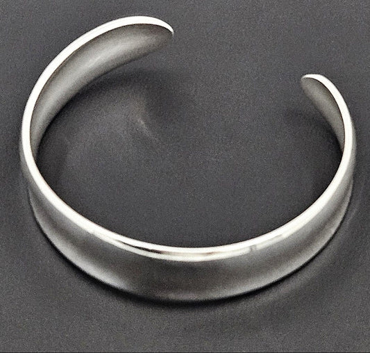 A Fausing Denmark Jewelry Denmark Ove Wendt for Age Fausing Sterling Silver Cuff Bracelet C. Early 1980s