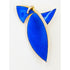 Albert Scharning Jewelry Albert Scharning Norway Sterling & Enamel Large Modernist Brooch 1930-40s