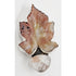 Amy Kahn Russell Jewelry Amy Kahn Russell Sterling Carved Agate & Lucite Leaf Brooch Pendant