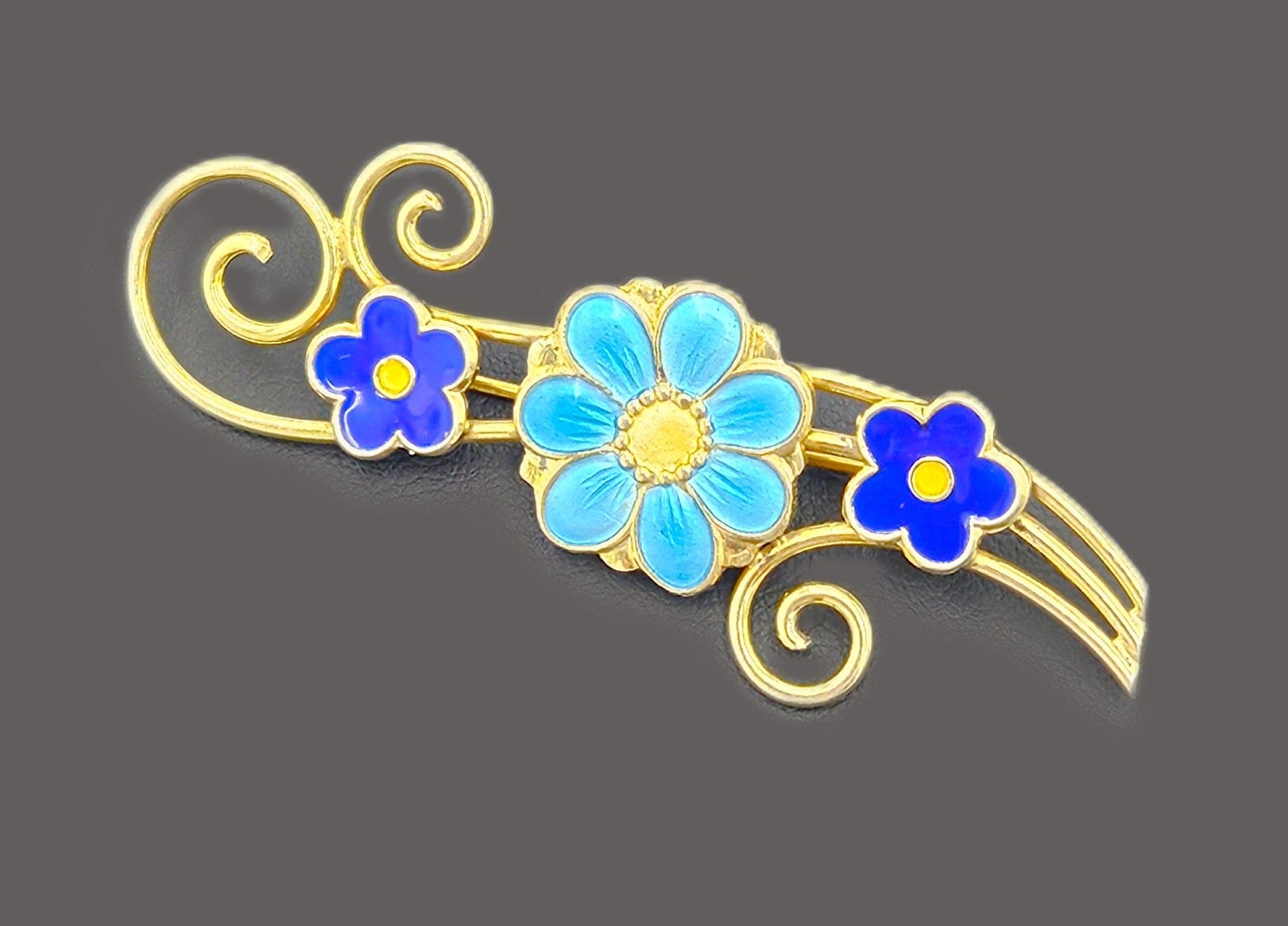 Andresen & Scheinpflug Jewelry Rare Andresen Scheinpflug Norway Sterling Enamel Art Deco 1930s