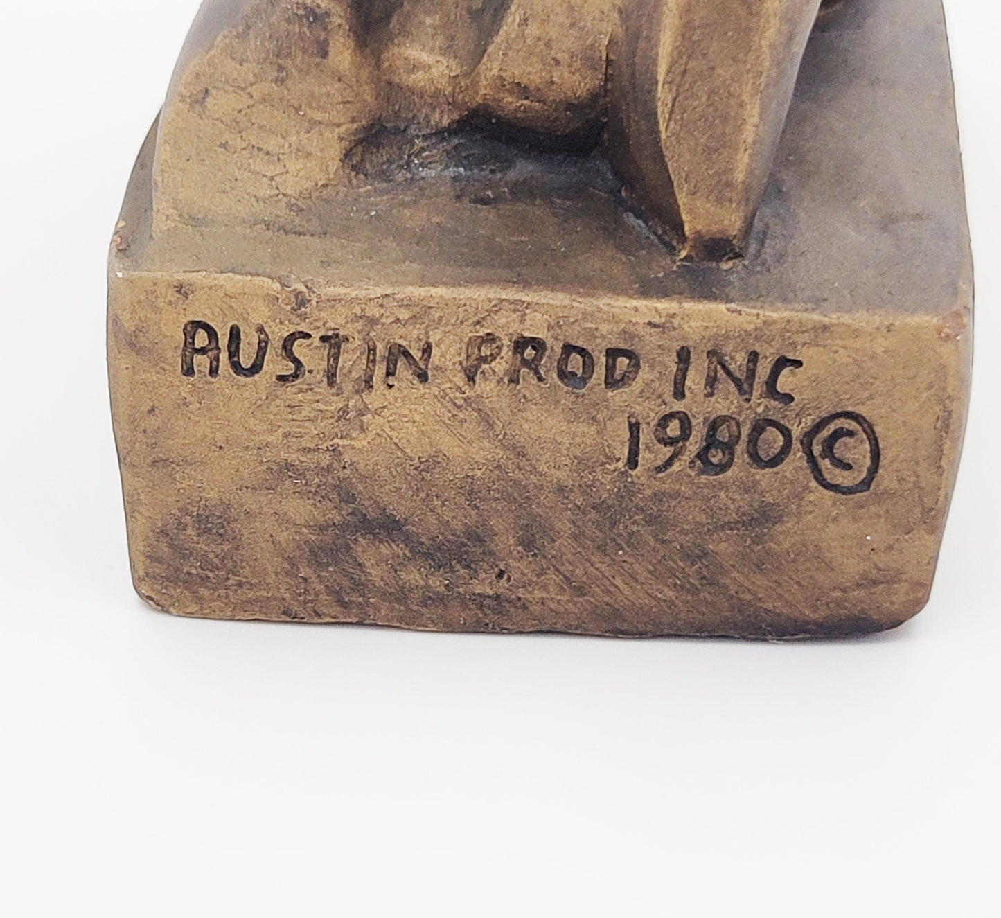 Austin Productions Sculpture Austin Productions Sculpture Signed Fisher 1980