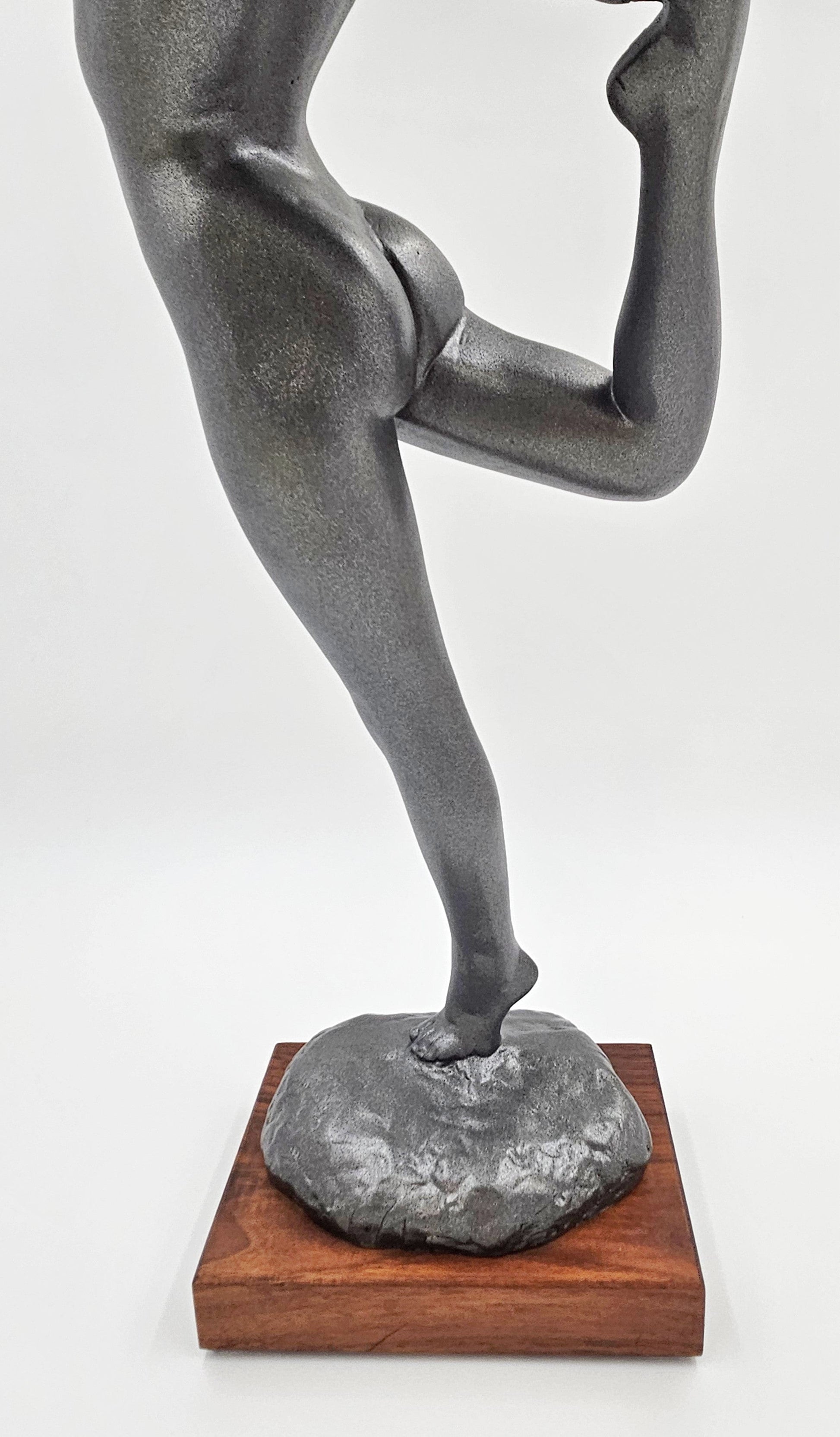 Austin Productions Sculpture Restored Austin Productions Yan MacLeod Female Sculpture Signed Dated 1963