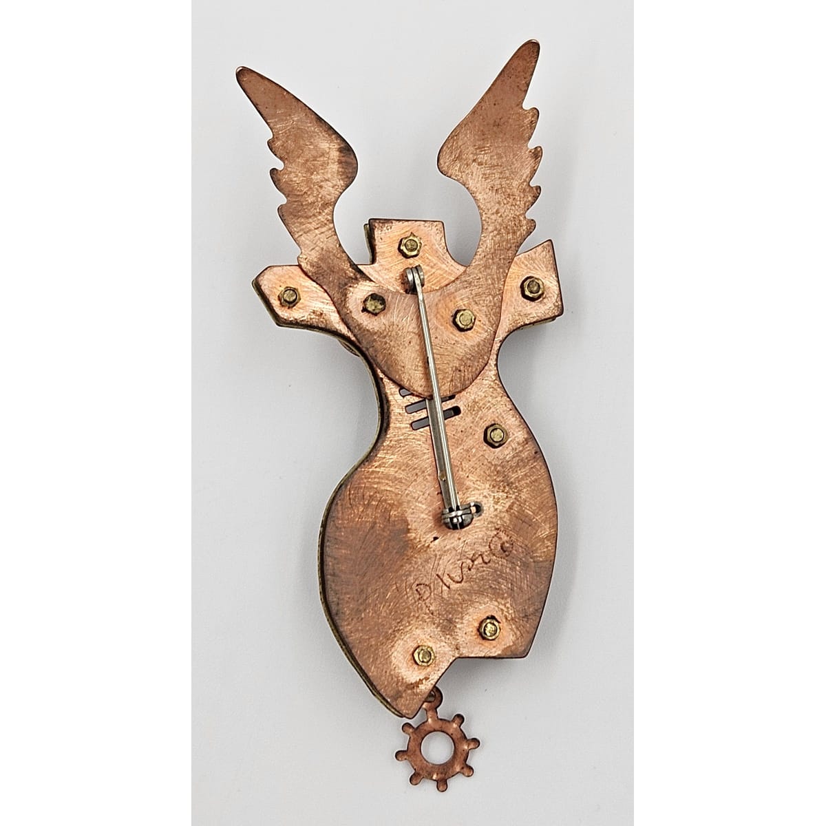 Beth Piver Jewelry Superb Beth Piver Unique Techno Romantic Goddess Angel Torso Brooch