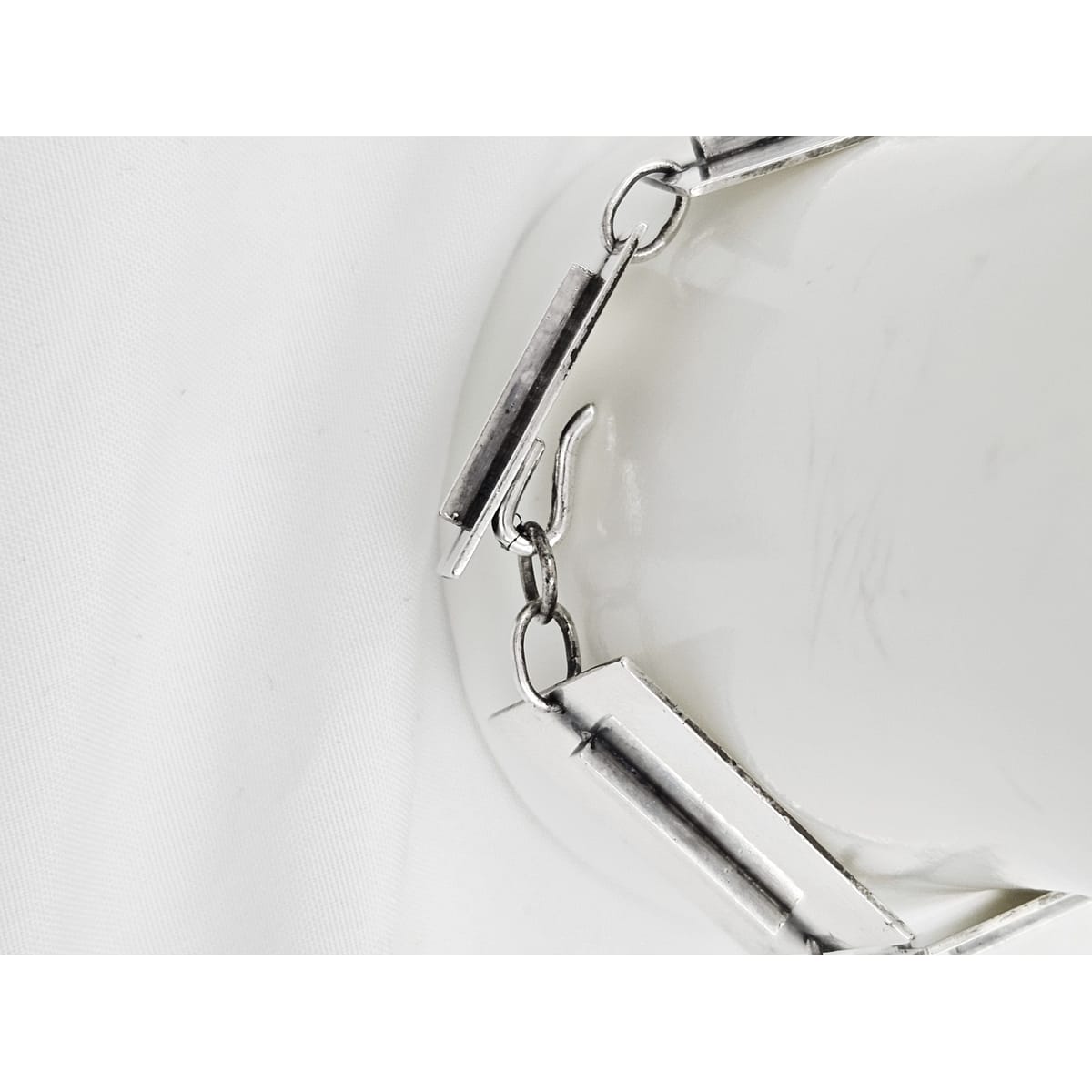 Bill Tendler Jewelry Iconic US Modernist Designer Bill Tendler Sterling Bracelet 1950s