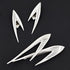 Borresen Lassen Jewelry Børresen Lassen B&L Denmark Sterling 3D Retro Atomic Brooch Earring Set 50s