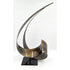 C Jere Sculpture Superb Curtis Jere Abstract Modernist Lacquered Steel Sculpture Circa 2004