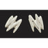 Clift Jewelry Clift Sterling Modernist Earrings 1970&
