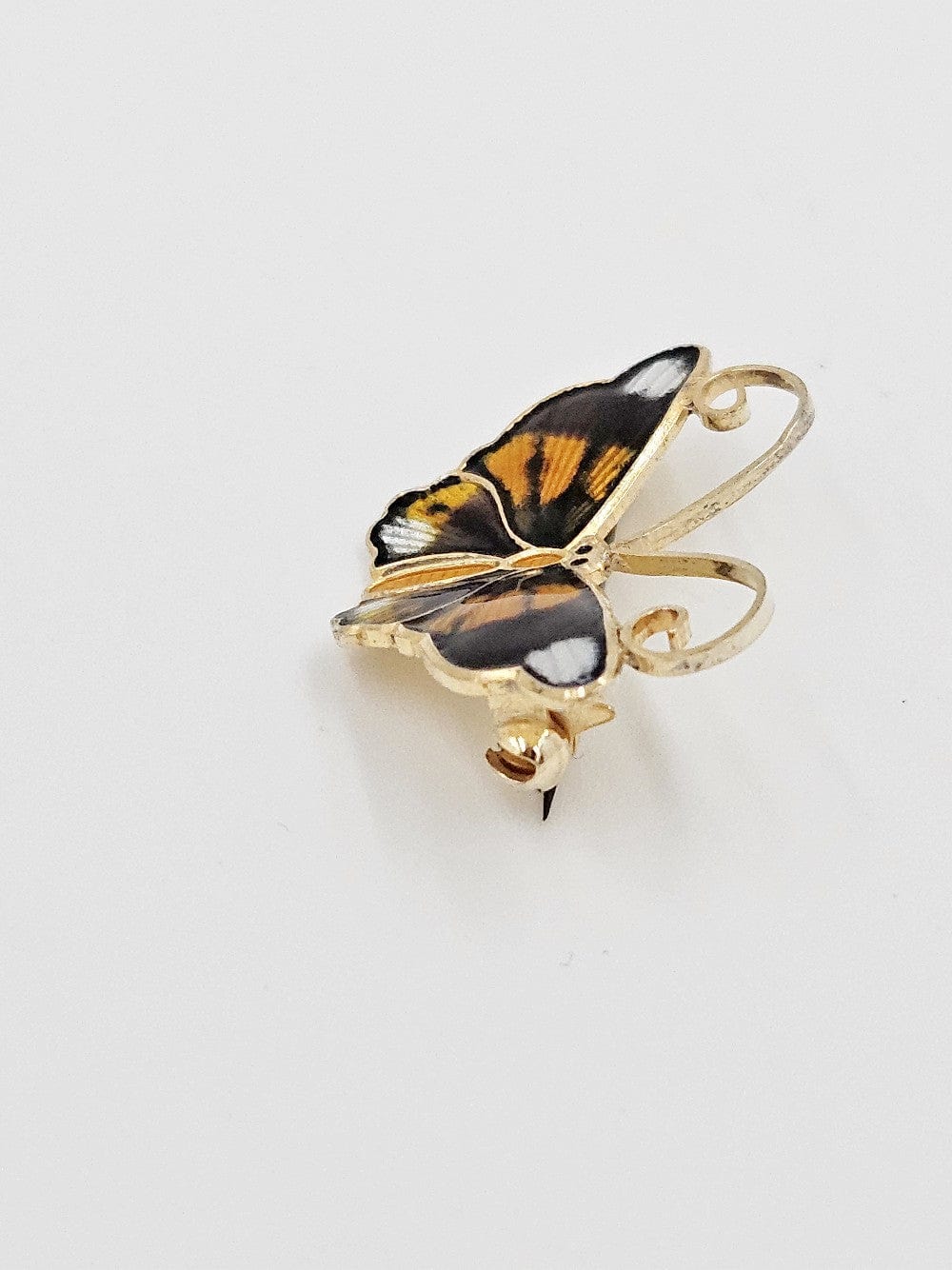 David Andersen Jewelry David Andersen Sterling Enamel Butterfly Brooch