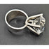 David Andersen Jewelry Superb David Andersen Norway Sterling Clear Quartz Statement Ring 1960s