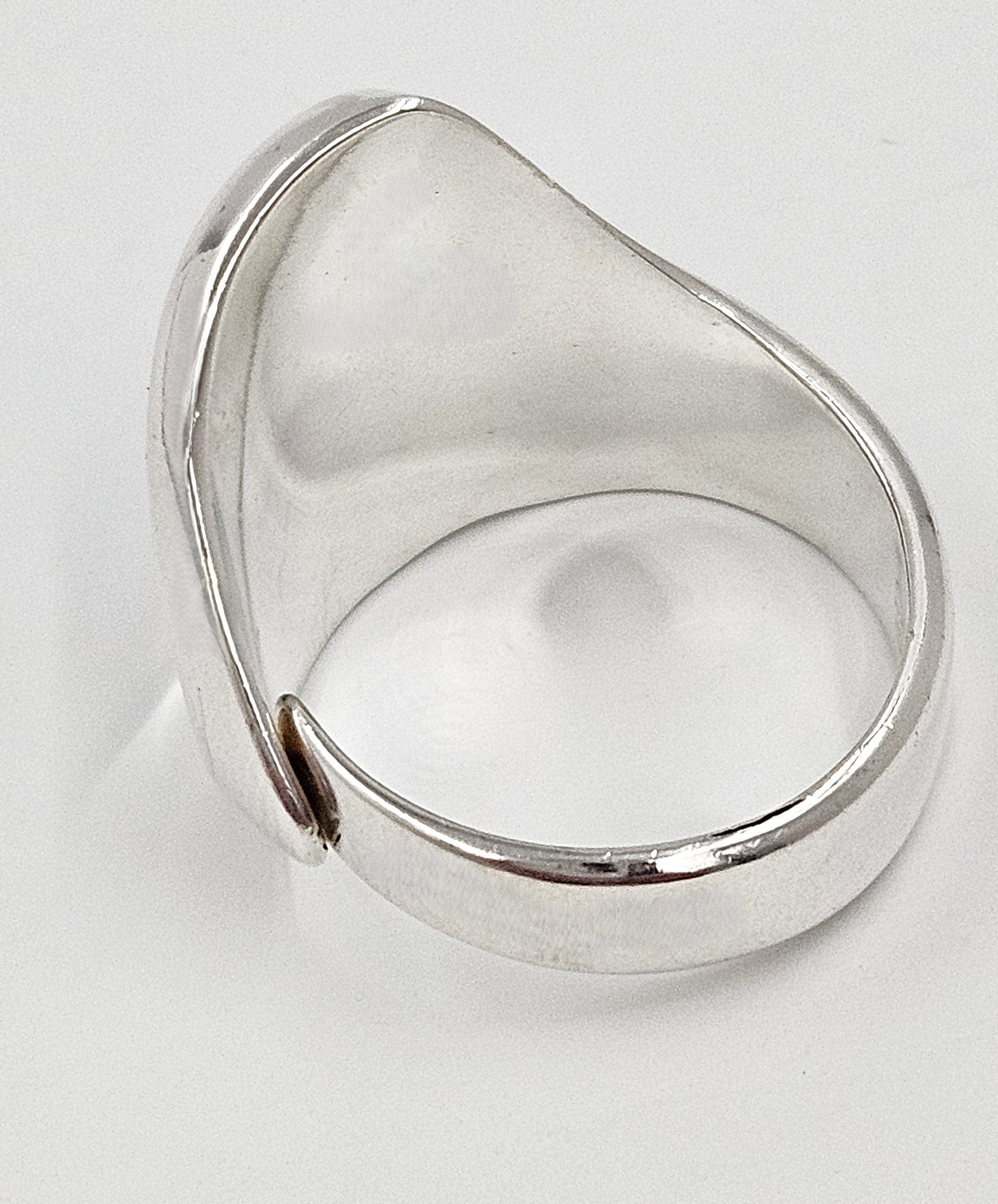 David Andersen Jewelry Superb David Andersen Norway Sterling Silver Modernist Statement Ring 1960s