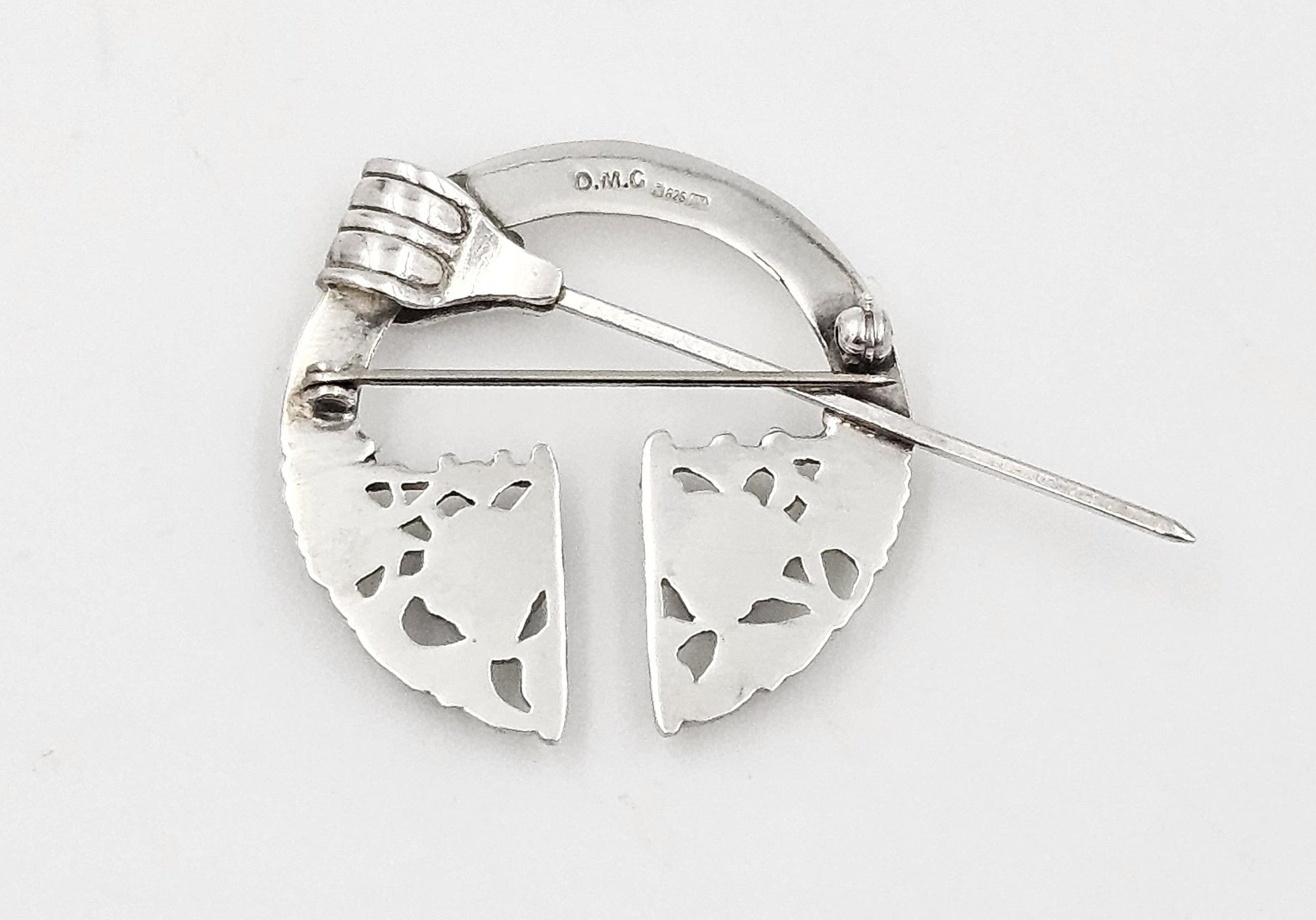DMC Jewelry Irish Artisan DMC Sterling Brooch Kilt Pin