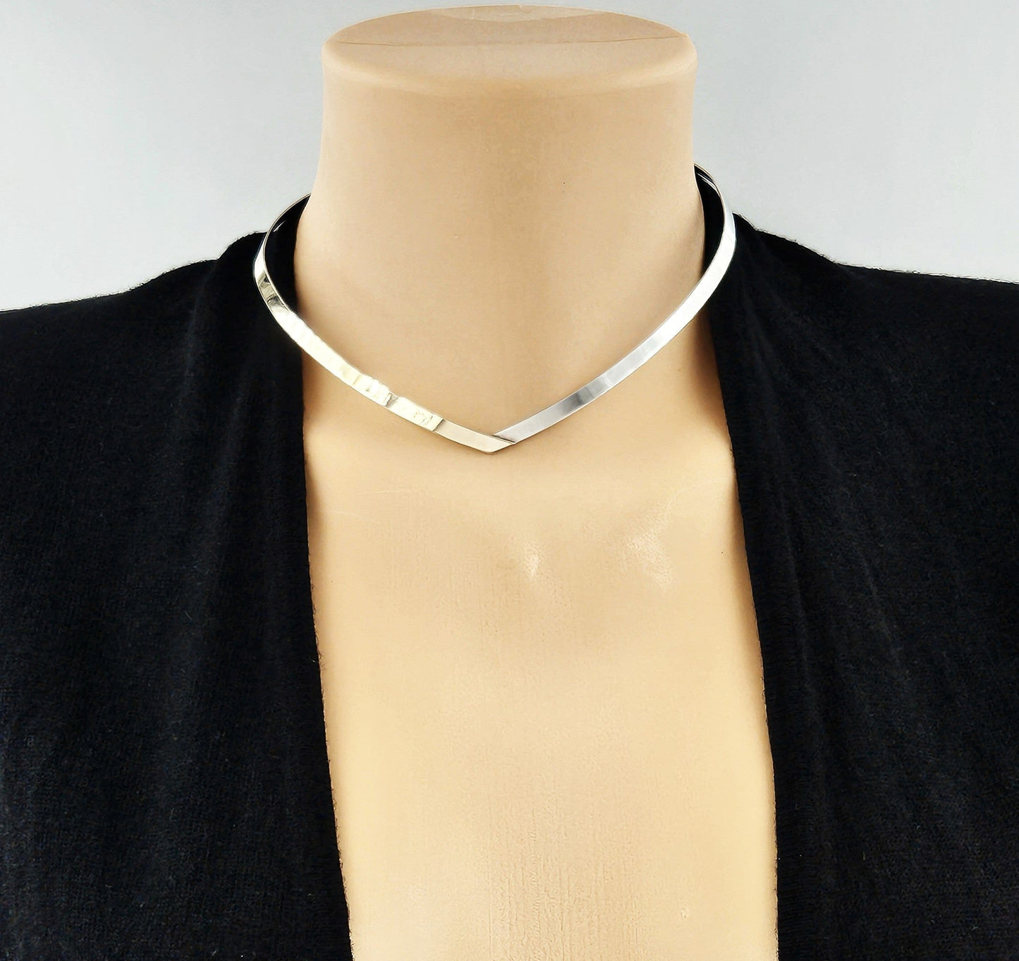 Ed Levin Jewelry Ed Levin Vintage Abstract Modernist Sterling 14K Gold Earrings & Necklace