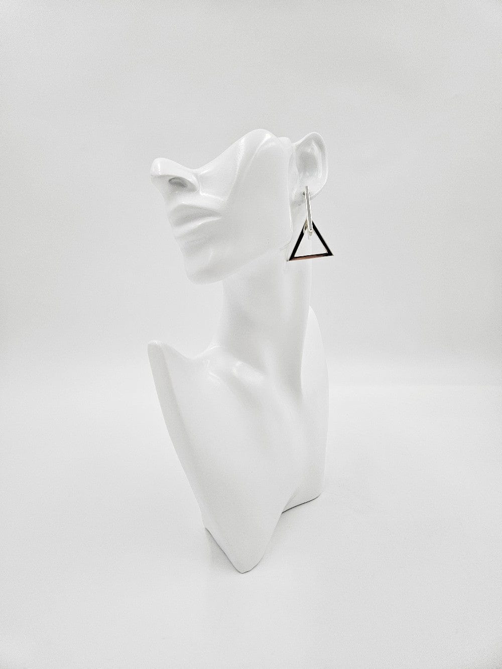 EF Design Jewelry EF Design 2 Piece Sterling Silver Modernist Drop Earrings Triangles