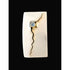 Elizabeth Prior Jewelry Elizabeth Prior Sterling 14K Blue Topaz Modernist Brooch 1990s