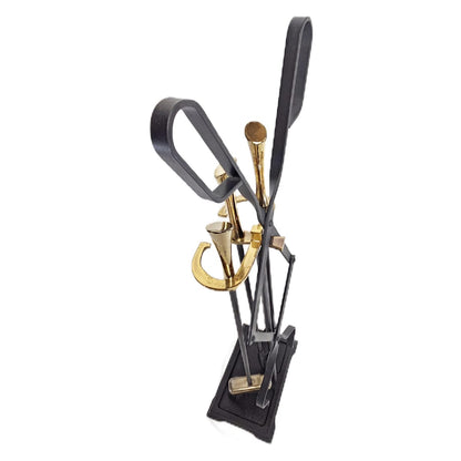 George Nelson Howard Miller Fireplace Tools MCM  Fireplace Tools