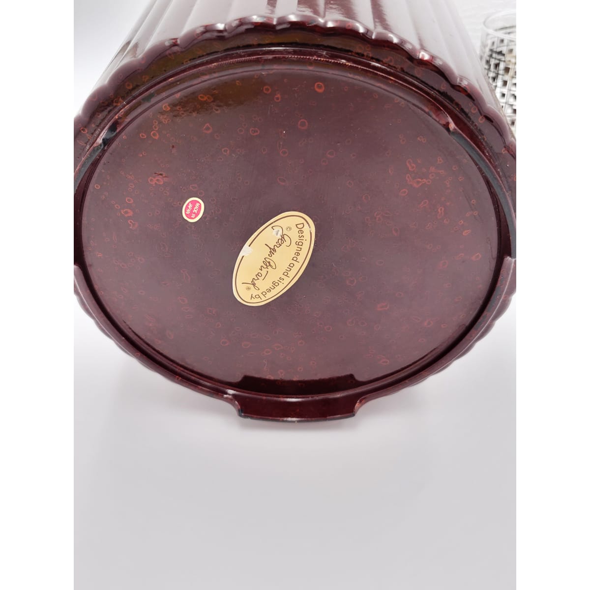 Georges Briard Serveware Georges Briard Silver &amp; Brown Geometric Blocks Barware Set