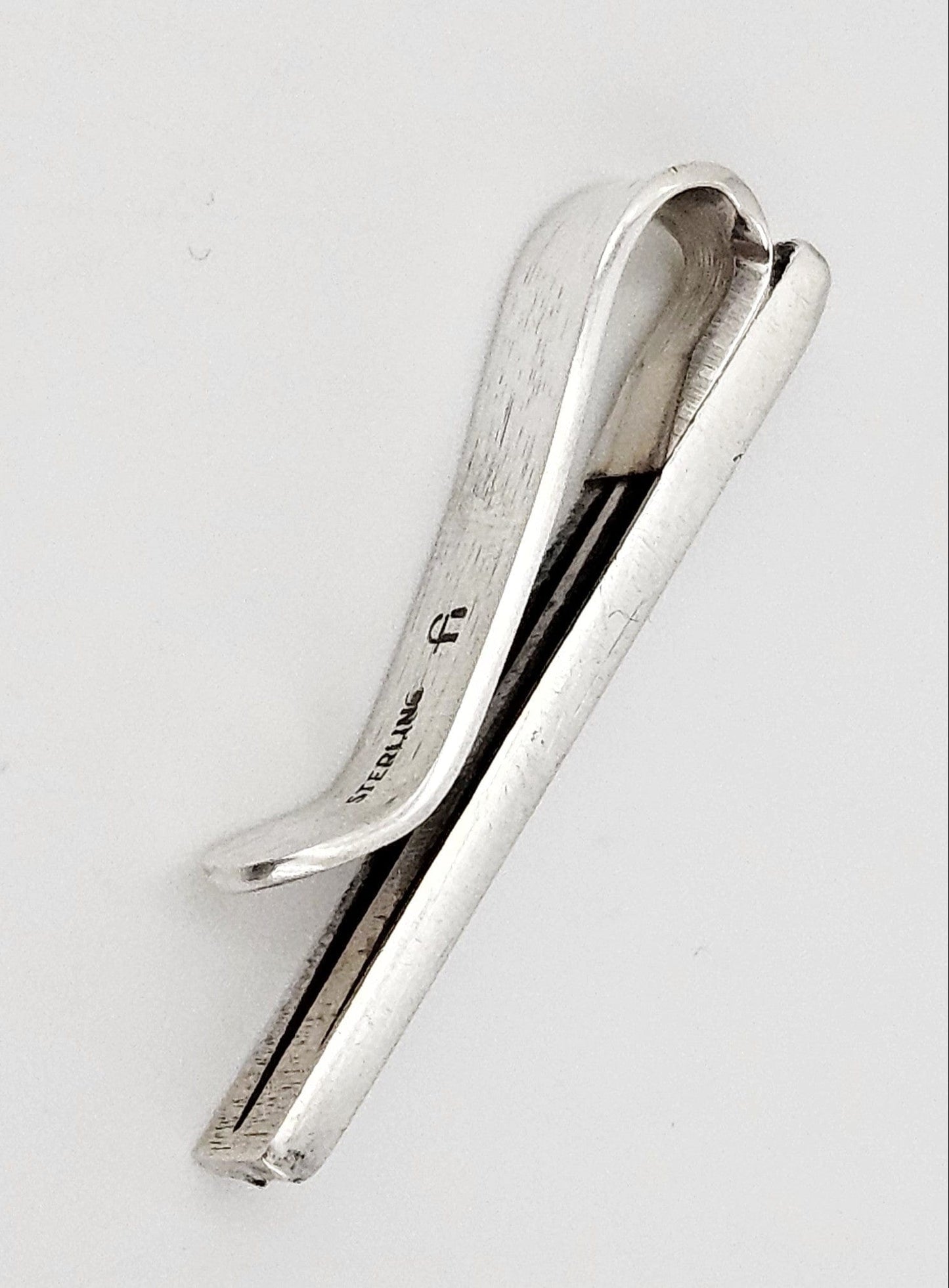 Harold Fithian Jewelry Superb Harold Fithian Sterling Abstract Modernist Money Tie Clip 1950/60s Rare