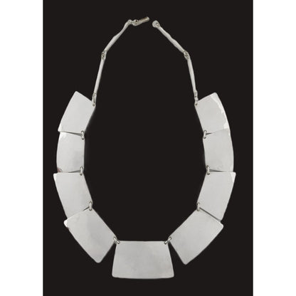 Harry Osaki Jewelry Ultra Rare OOAK Designer Harry Osaki Sterling Modernist Necklace 1950/60s