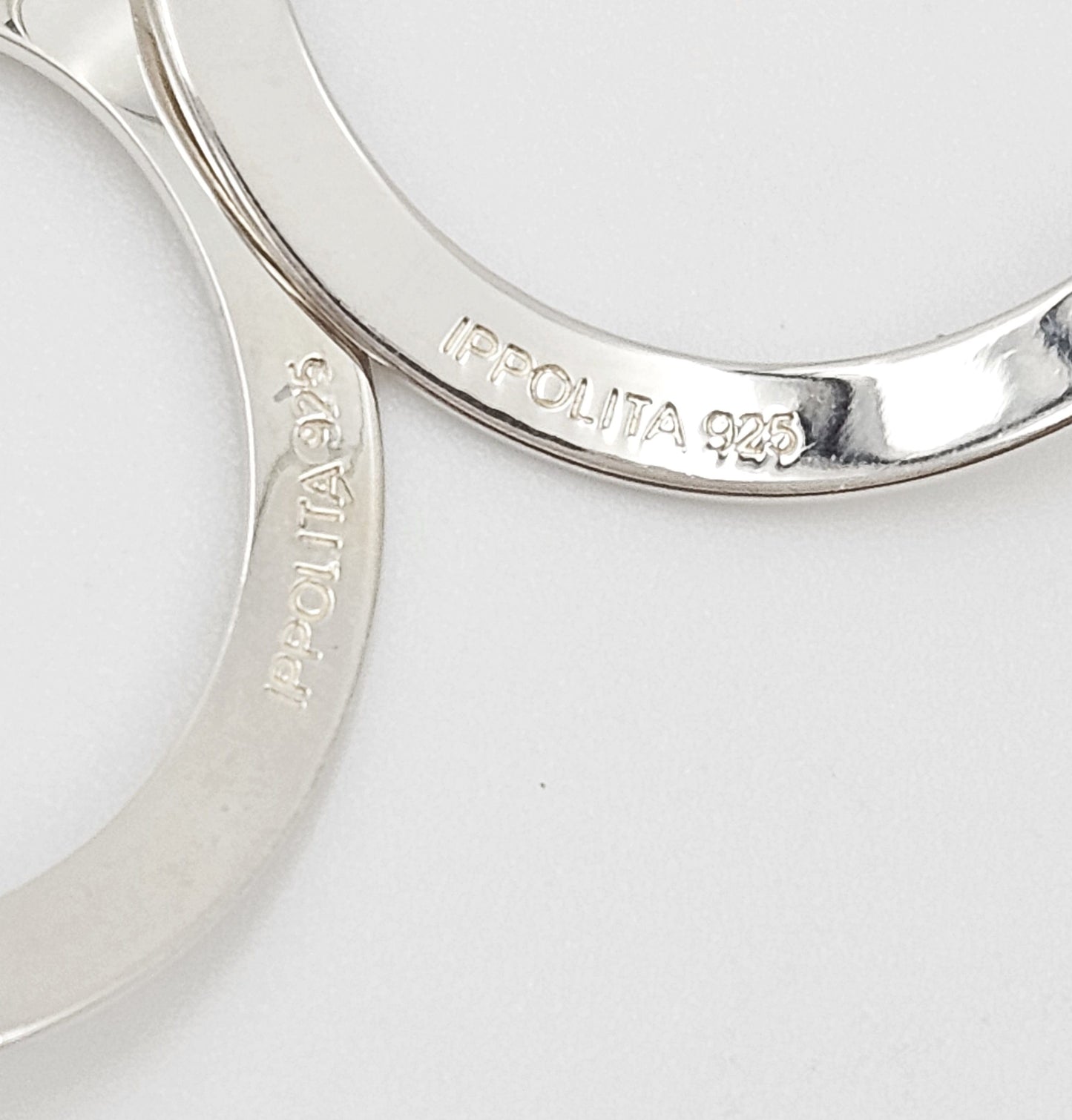 Ippolita Jewelry Retired Designer Ippolita Italy Sterling Modernist Bracelet & Earrings Set