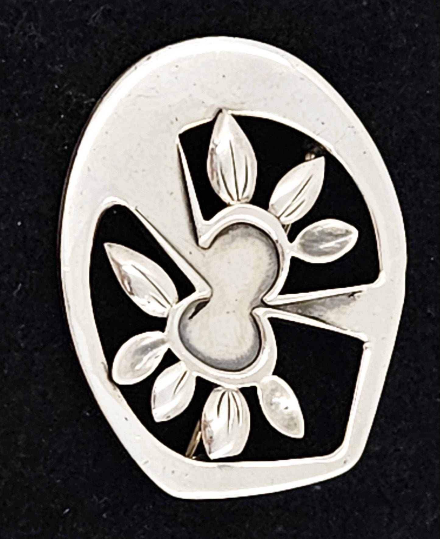 Janiyé Miye Matsukata Jewelry Superb Janiyé Miye Matsukata Sterling Modernist Brooch Circa 1950's