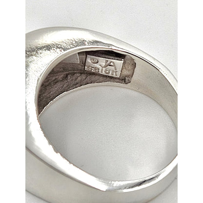 John Atencio Jewelry Superb John Atencio Sterling 18k Retired Solar Cocktail Ring &amp; Brooch Set
