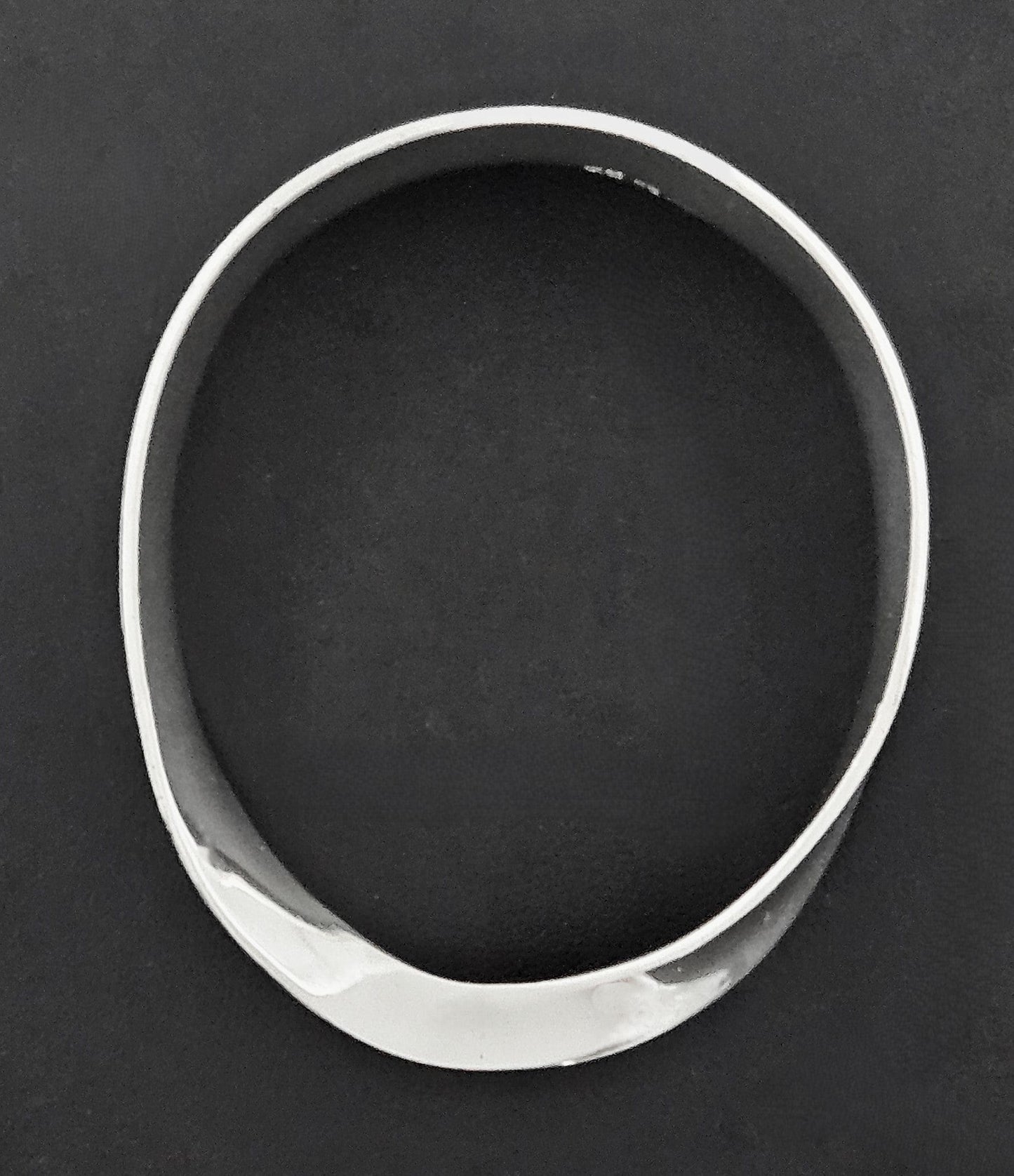 Los Ballesteros Jewelry Rare Los Ballesteros Taxco Sterling Modernist Mobius Bangle Bracelet 1950/60s