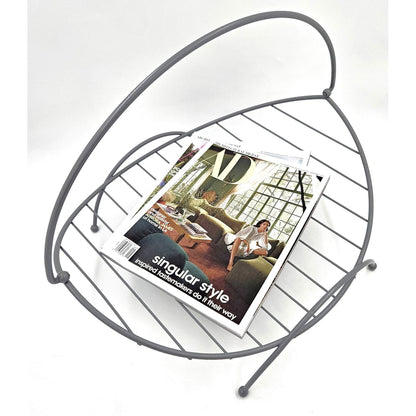 Refurbished Brass &amp; Enamel Large Log/Blanket/Magazine Holder Rack 1950/60s