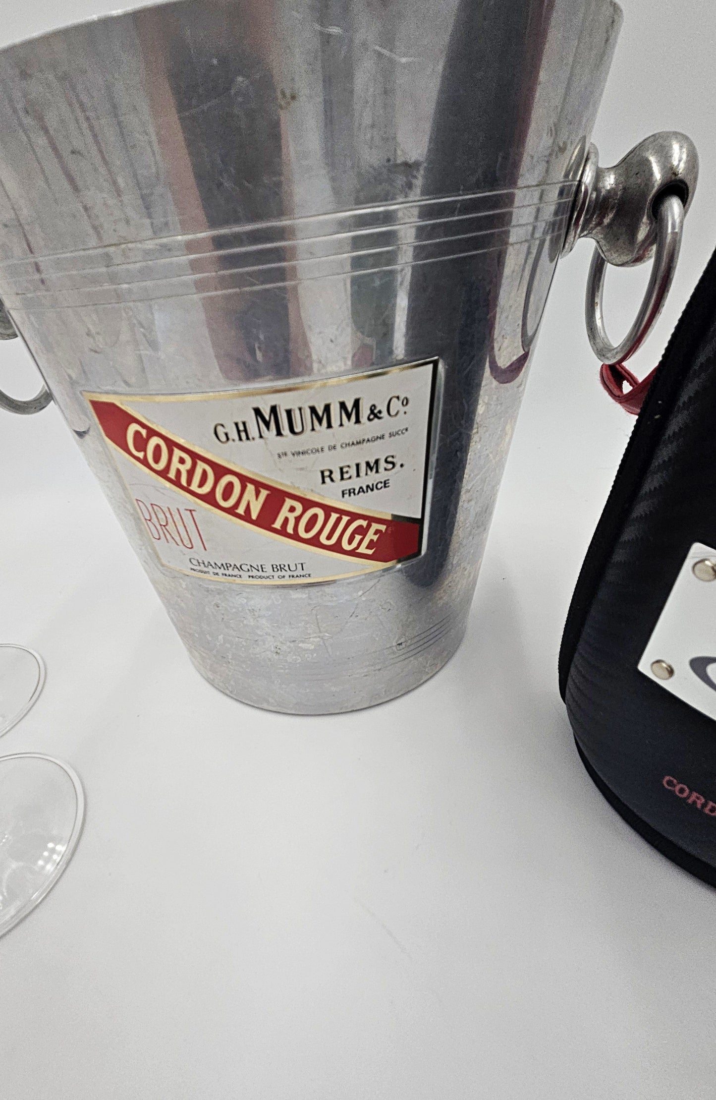 Mumm Champagne Barware MCM Mumm Champagne Ice Bucket Glassware & More Lot 1