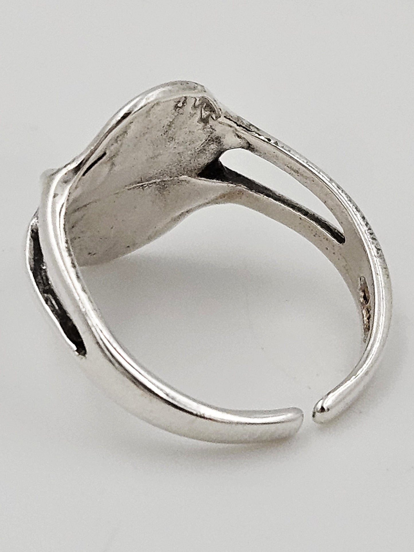 Norway Jewelry Designer Norway Sterling Modernist Brutalist Ring 1960s