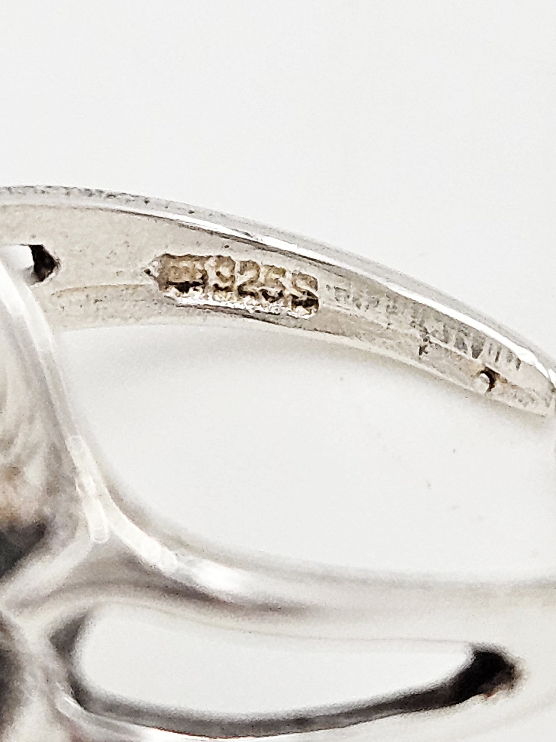 Norway Jewelry Designer Norway Sterling Modernist Brutalist Ring 1960s