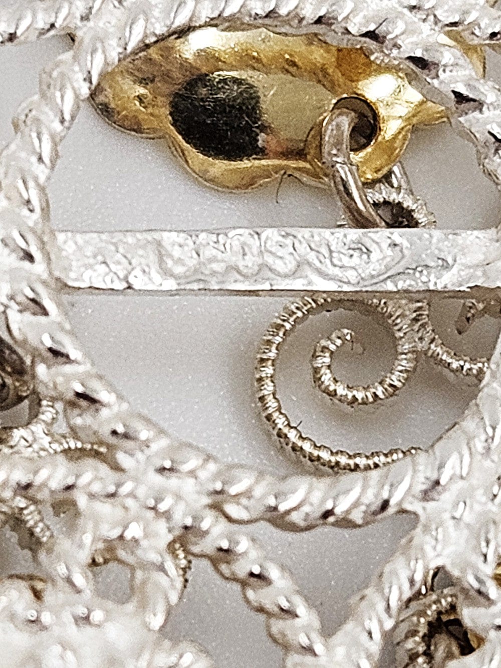 Norwegian Sterling Solje Set Jewelry Vintage Norwegian Sterling Silver Solje Brooch & Earrings Set #7