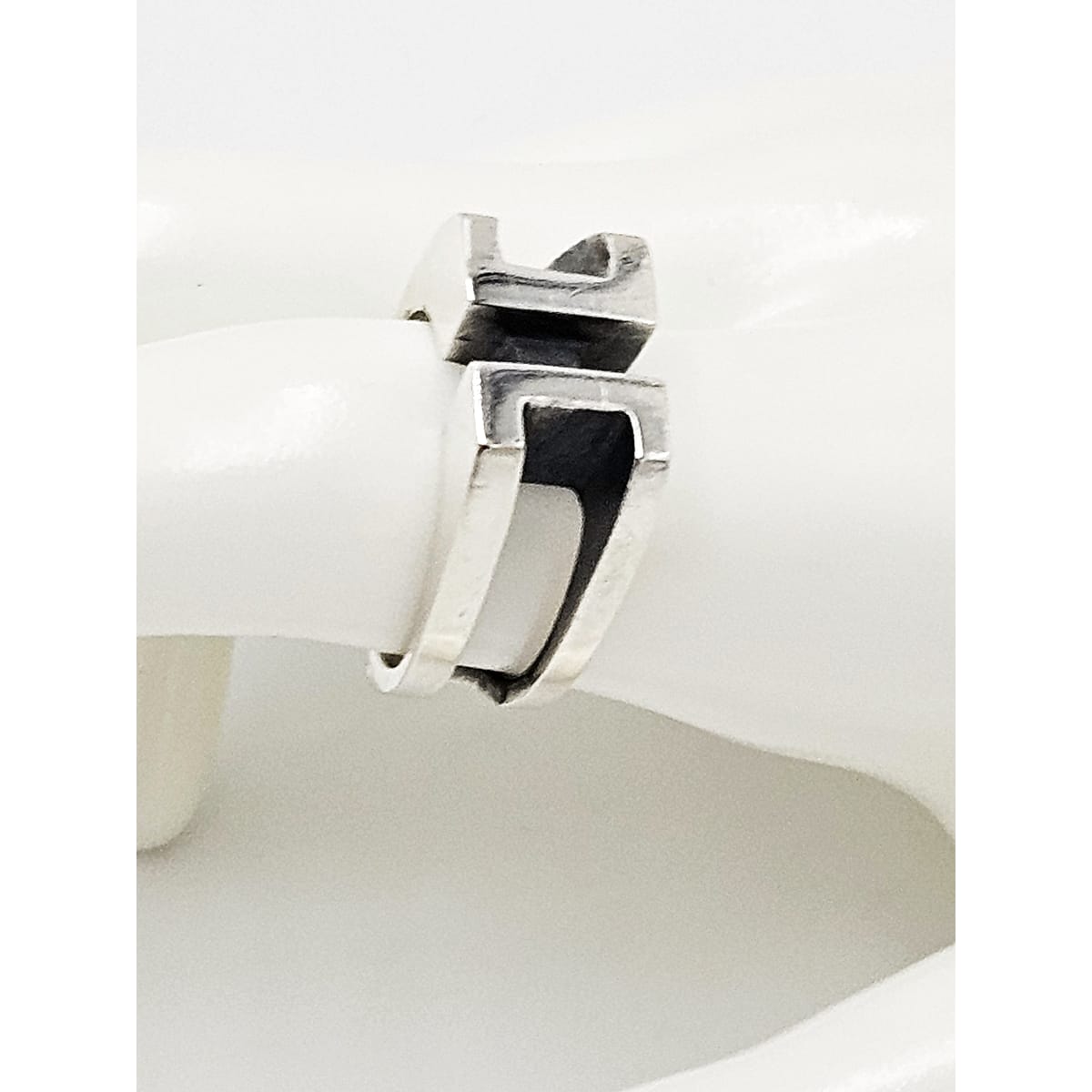 Opus Sterling Jewelry French Canadian Designer OPUS Sterling Abstract Modernist Ring Circa 1960/70s