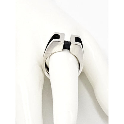 Opus Sterling Jewelry French Canadian Designer OPUS Sterling Abstract Modernist Ring Circa 1960/70s