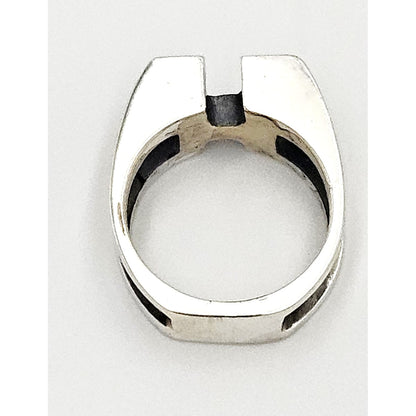 Opus Sterling Jewelry French Canadian Designer OPUS Sterling Abstract Modernist Ring Circa 1960/70s