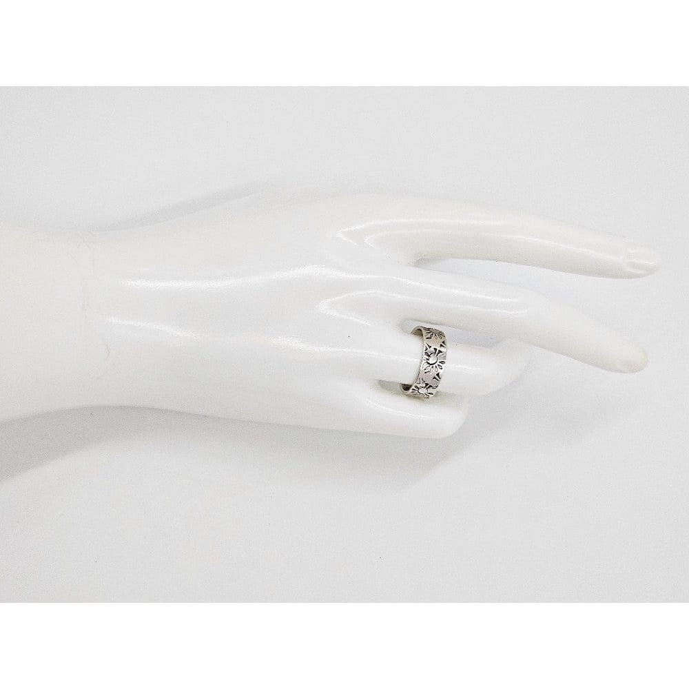 Paul Miller Jewelry Designer Paul Miller Sterling Silver Abstract Modernist Sun Ring Circa 1950&