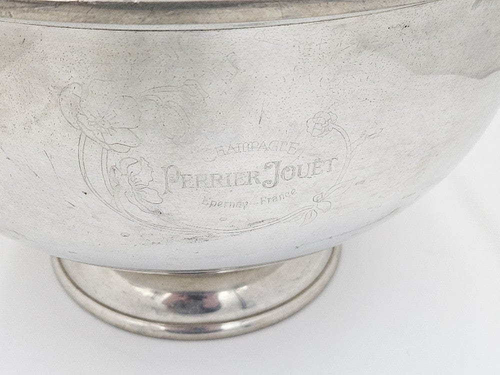 Perrier Jouet France Barware Rare Perrier Jouet France Champagne Double Magnum Footed Etain Cooler 80s