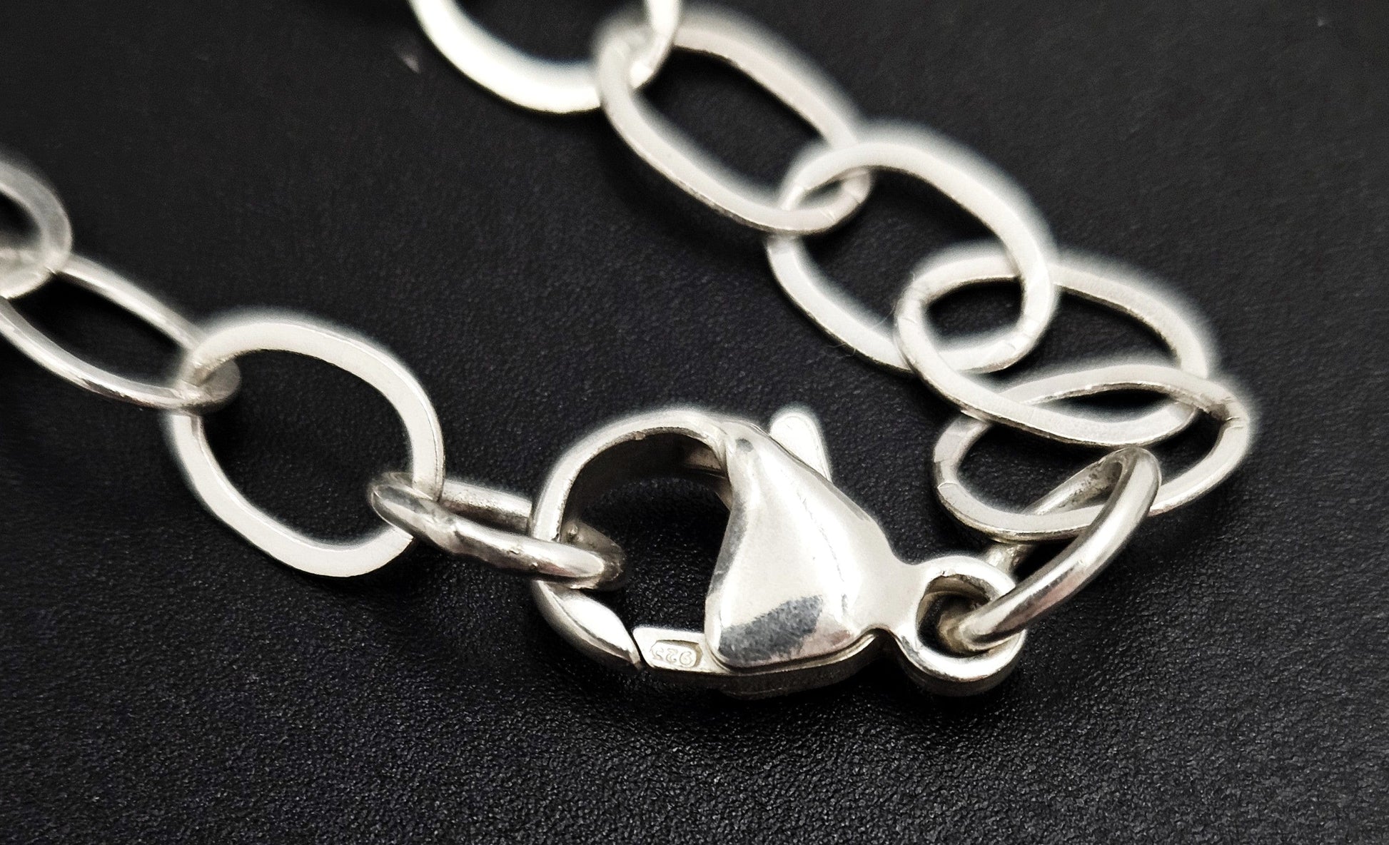 Pierre Cardin Jewelry Designer Pierre Cardin 4 Feet Long Sterling Silver Necklace Circa 1960's