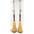 Quartite Creative Lighting Quartite Creative Raised Pebble Textured Lucite & Wood Table Lamps Circa 1960&