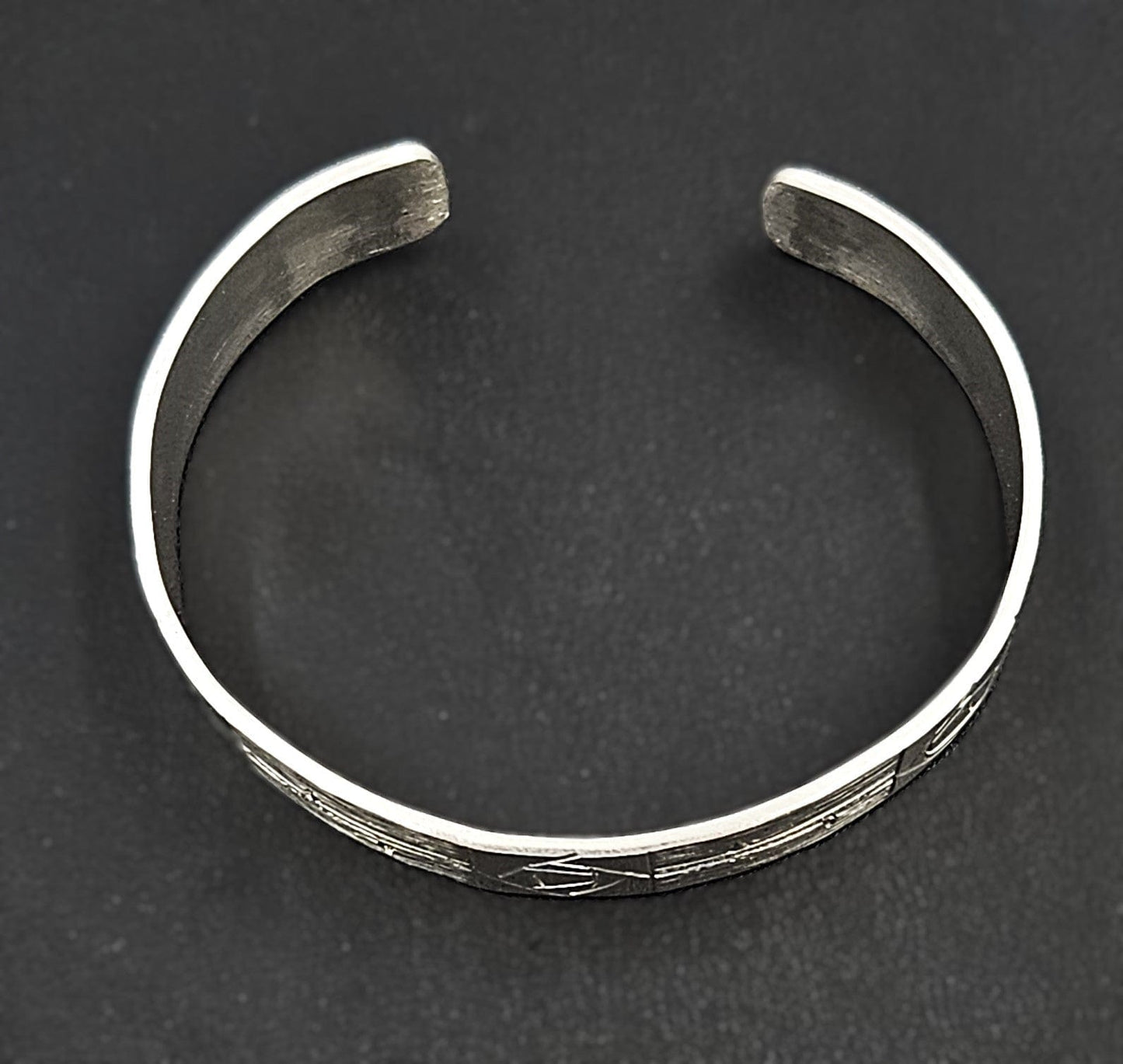 Roycroft Jewelry Rare Roycroft Renaissance Sterling Modernist Rosette Cuff Bracelet 1960-1980