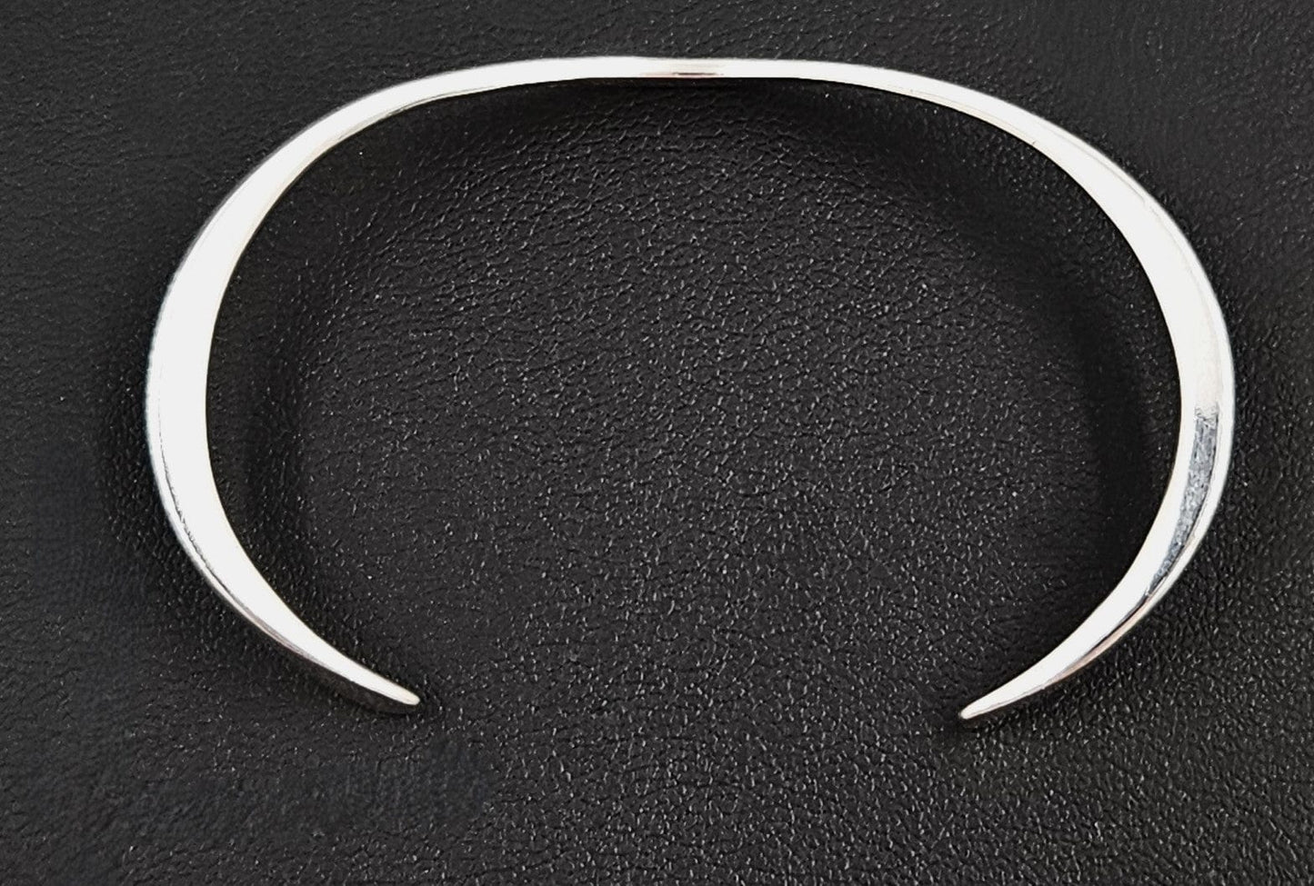 Secrest Jewelry VERY RARE Russell Secrest Sterling Silver Modernist Cuff Bracelet Circa 1960's