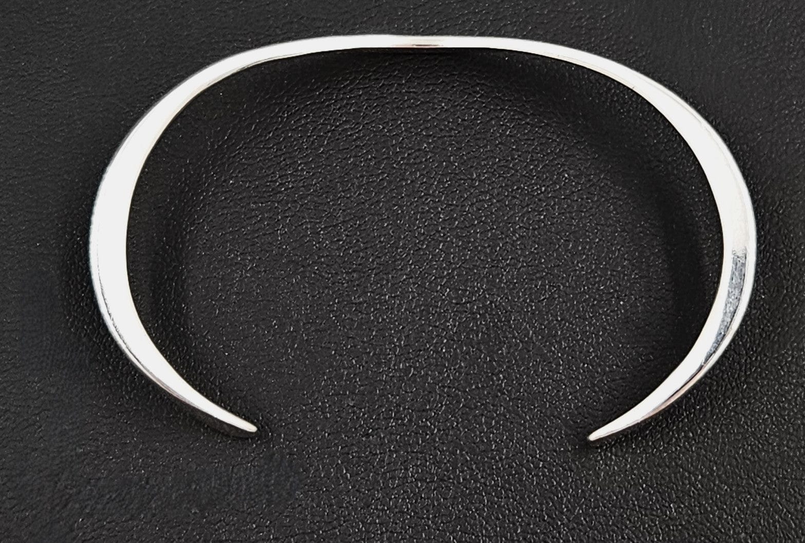 Secrest Jewelry VERY RARE Russell Secrest Sterling Silver Modernist Cuff Bracelet Circa 1960's