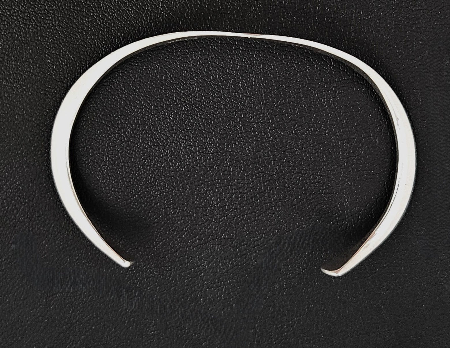 Secrest Jewelry VERY RARE Russell Secrest Sterling Silver Modernist Cuff Bracelet Circa 1960's